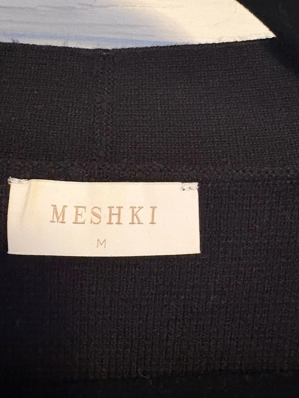 Meshki Statement Button Cardigan with Functional Buttons - Picture 2 of 5